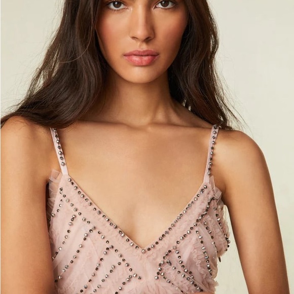 Love Shack Fancy- Jude Dress- Rose Dust - Picture 2 of 5